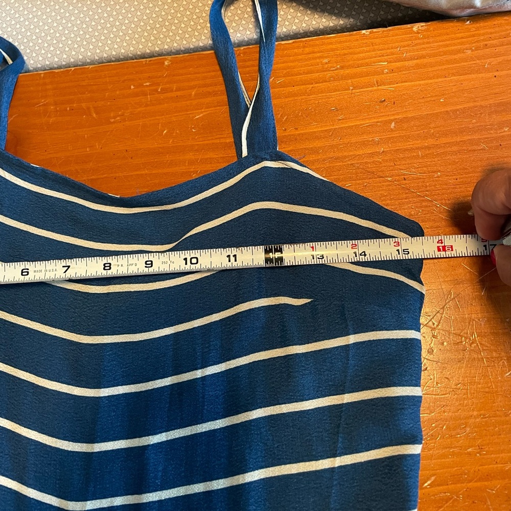 Forever21 Resort Collection Striped Jumpsuit, LGE - Picture 8 of 10